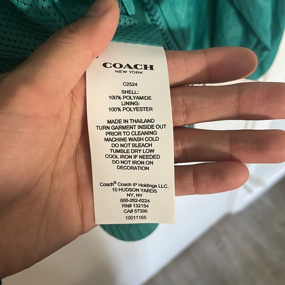 Coach Signature Track Jacket - Picture 4 of 5